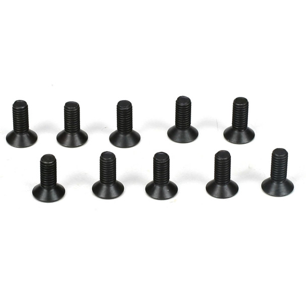 Losi TLR5961 Flathead Screws M3 x 8mm (10) for 22T 2.0