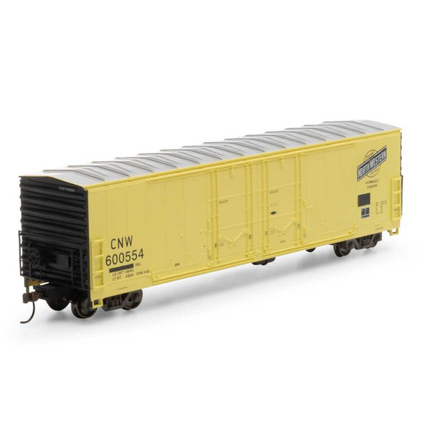 Athearn ATH67946 50' Double-Door Plug Box Car RTR C&NW #600554 HO Scale
