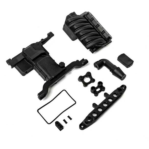 Axial AXI251005 Front Servo Mount/Engine Cover/Seals for SCX6