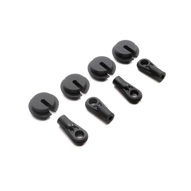 Axial AXI253004 Shock End & Spring Cup (4) for SCX6