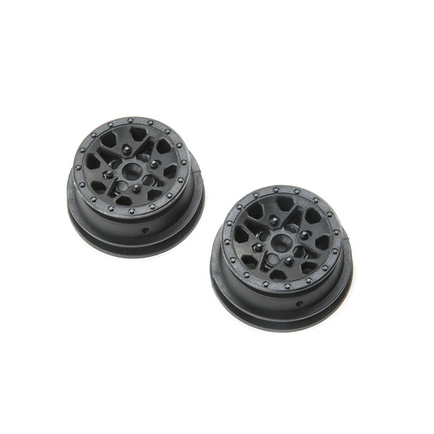 Axial AXI31595 Yeti Jr Can-Am Maverick X3 Wheels Black (2pcs)