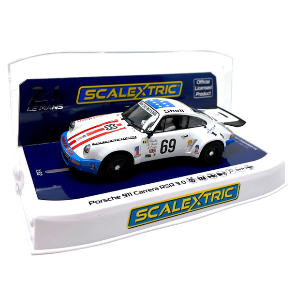 Scalextric C4351 Porsche 911 Carrera RSR 3.0 – 6th LeMans 1975 1/32 Slot Car