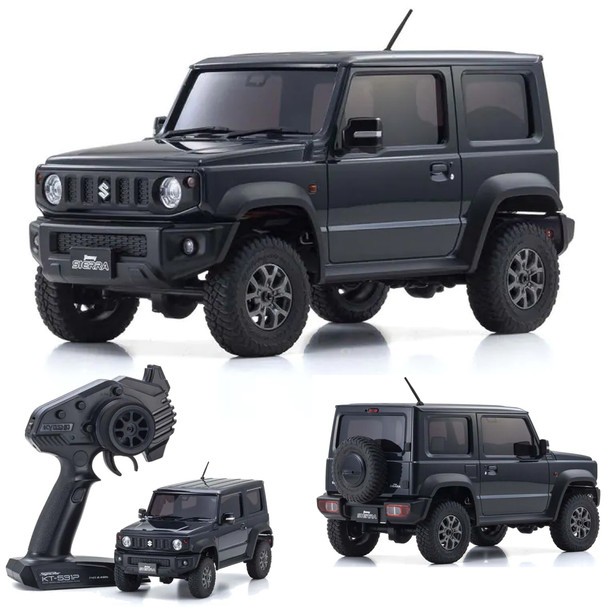 Kyosho 32523BP Mini-Z 4X4 Suzuki Jimny Sierra Blueish Black Pearl 3 RTR Crawling Car