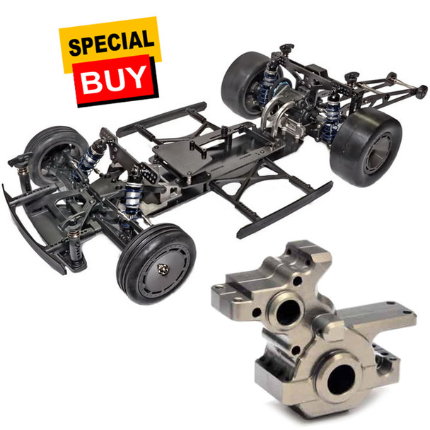 HoBao Hyper EX10 ARR No Prep RC Drag Racing Kit (Roller) w/ Aluminum Gear Box