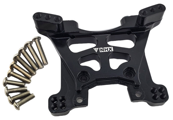 NHX RC Aluminum Front Shock Tower for Stampede Slash Rustler 4x4 -Black