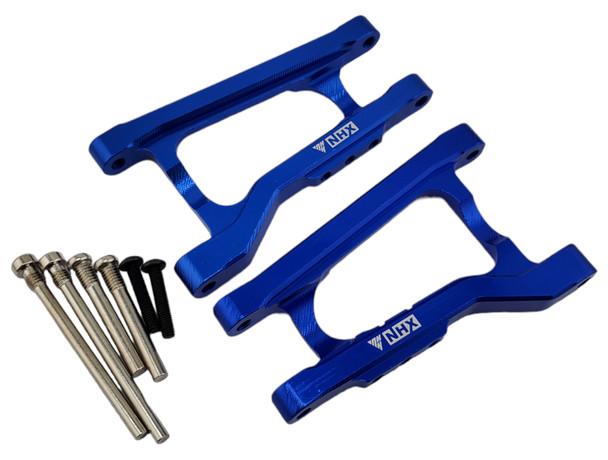 NHX RC Aluminum Rear Suspension Arms for Traxxas 1967 C10 Drag Slash -Blue