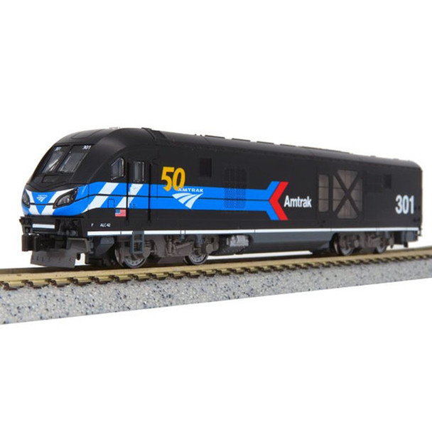 Kato 176-6050-DCC - ALC-42 Charger w/ DCC Amtrak 50th Anniversary Locomotive N Scale