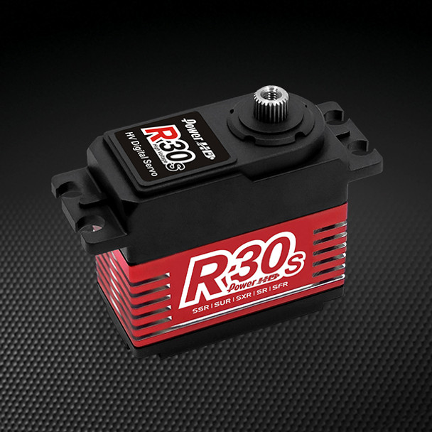 POWER HD R30S HV Coreless Motor 486.1 oz / 0.13 Titanium Gear Digital Servo