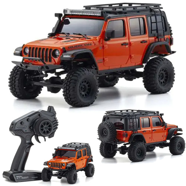 Kyosho 32528MO MINI-Z 4X4 Jeep Wrangler Unlimited Rubicon w/acc. Punk'n RTR Crawler Car