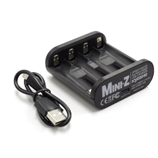 Kyosho 71999 USB Charger Ni-Mh / AA & AAA Speed House