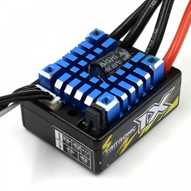 Yeah Racing ESC-1XBU Tritronic 1X 1/10 Waterproof Brushed 60A ESC