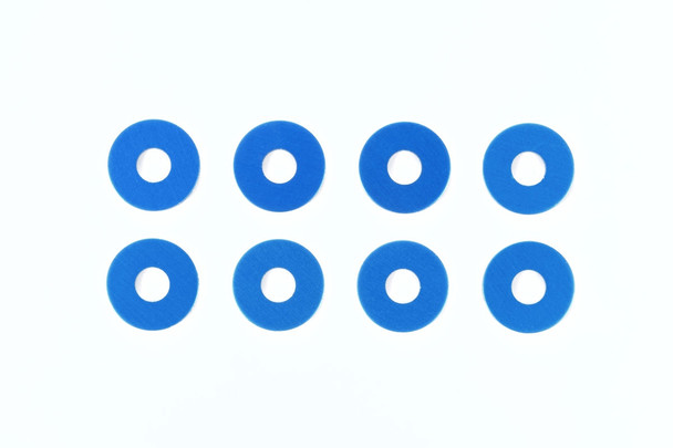 Tamiya 54573 RC 0.75mm Wheel Spacer Blue (8Pcs) - Nitro Hobbies