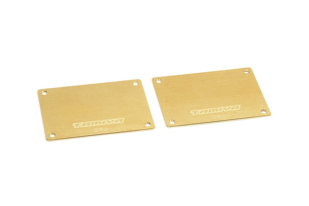 Tamiya 54591 RC Ballast Weight (Half Size) (2Pcs)