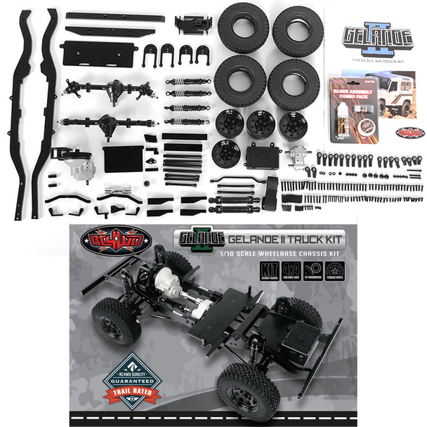 RC4WD Z-K0060 Gelande II 4X4 Truck Kit 1/10 Wheel Base Chassis Kit