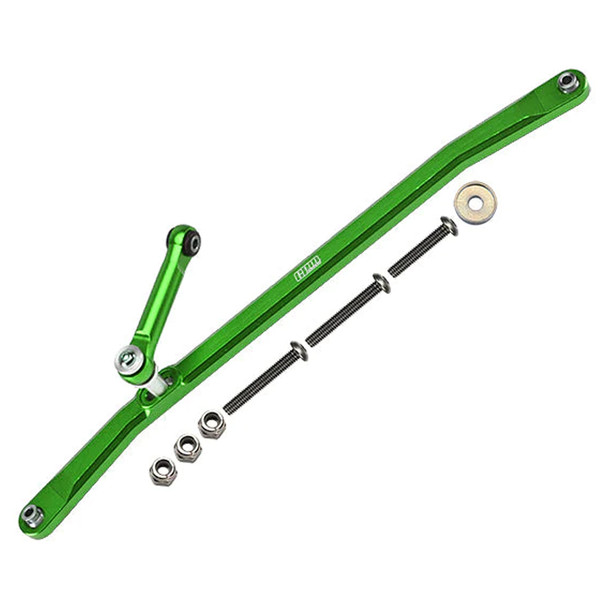GPM Aluminum Front Steering Tie Rods Green for Losi 1:8 LMT Monster Truck