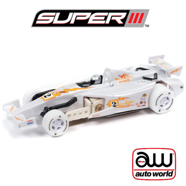 Auto World Super III 2014 Indy Car iWheels Version A HO Scale Slot Car