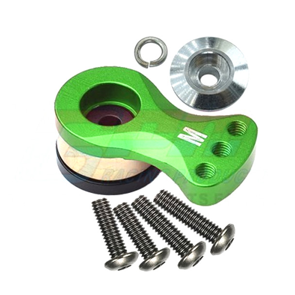 GPM Aluminum  Hi-Torque Servo Saver for 25T Spline Output Shaft Size M Green