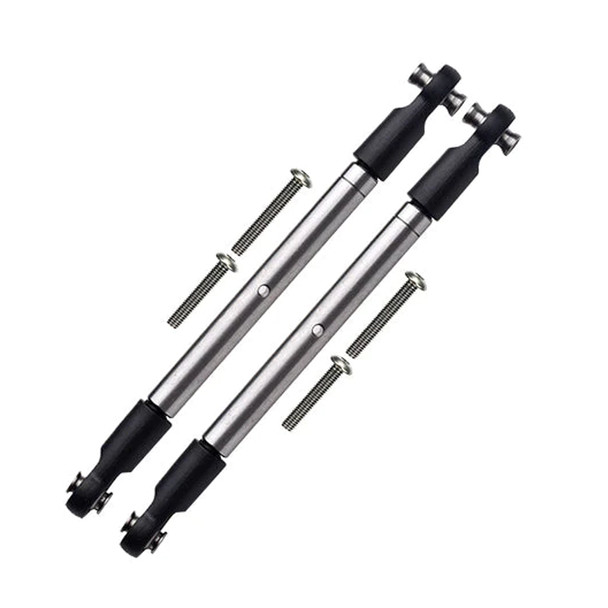 GPM Racing Stainless Steel 304 Steering Front Turnbuckles for Traxxas MAXX