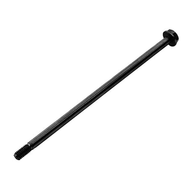 GPM Racing Medium Carbon Steel Rear Wheel Axle Black for Losi 1/4 Promoto-MX