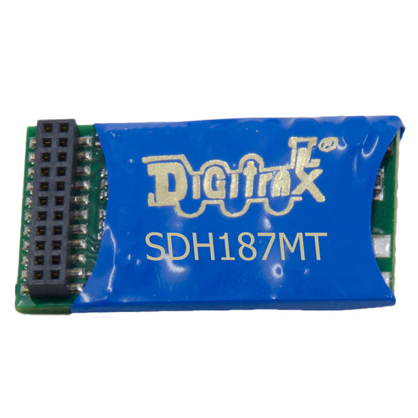 Digitrax SDH187MT SoundFX v3 Series 7 Sound Decoder fits HO Scale Locomotives