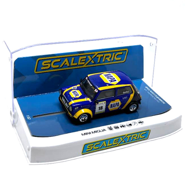 Scalextric C4414 Mini Miglia – NAPA – Lewis Selby 2021 1/32 Slot Car