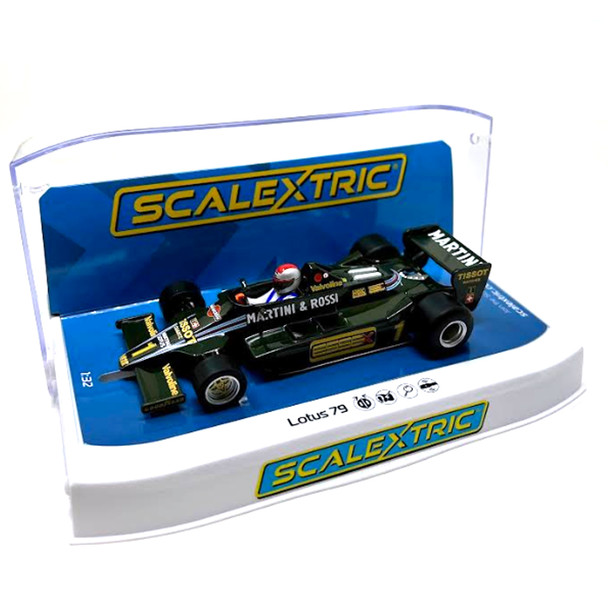 Scalextric C4423 Lotus 79 - USA GP West 1979 - Mario Andretti 1/32 Slot Car