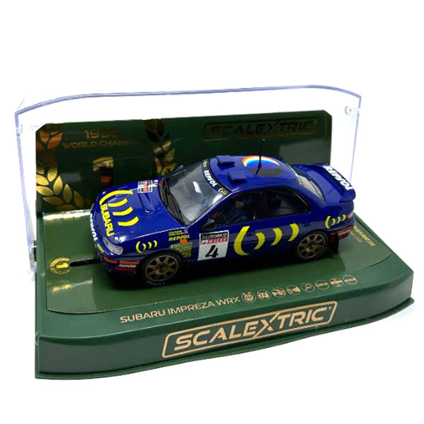 Scalextric C4428 Subaru Impreza WRX - Colin McRae 1995 World Champion Edition 1/32 Slot Car