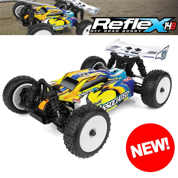 Associated 20185 1:14 Scale Reflex 14B Ongaro 4WD Electric RTR Off-Road Buggy