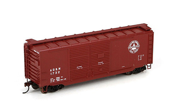 Athearn HO RTR 40' Double Door Box, Ashley Drew & Northern #1732 ATH74927