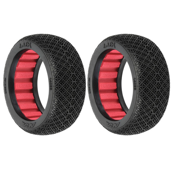 AKA Racing 1/8 Lux Soft Front/Rear Off-Road Buggy Tires (2)