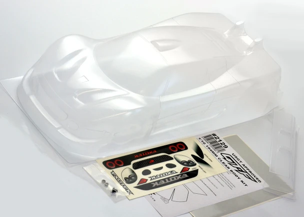Exotek 2129 GTF 1/10 USGT Race Clear Body Lexan w/ Wing