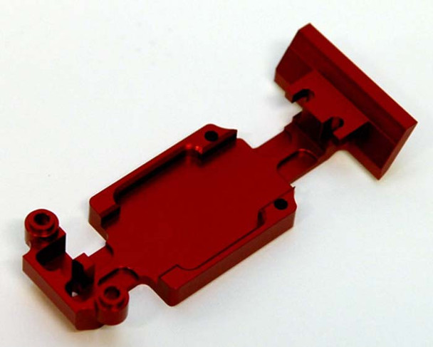 STRC ST5337RR Red CNC Machined HD Rear Skid Plate Set E-Revo / Slayer 3.3