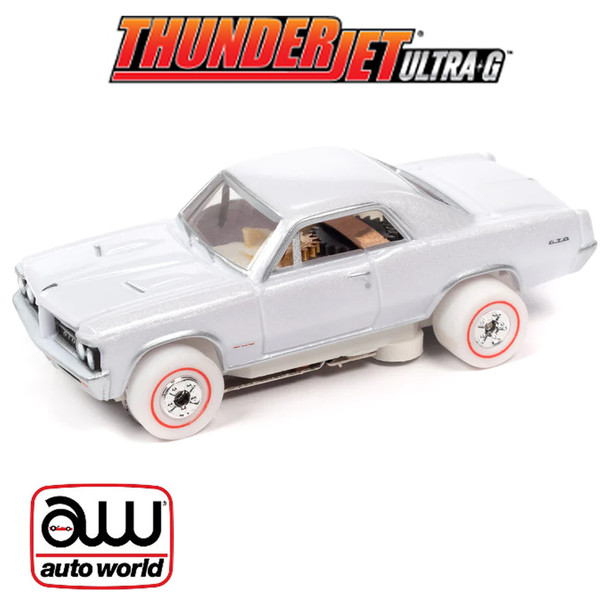 Auto World Thunderjet Ok Used Cars 1964 Pontiac GTO iWheels HO Scale Slot Car