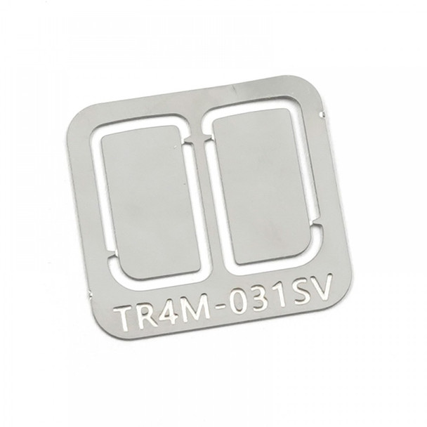 Yeah Racing TR4M-031SV Side-View Reflective Mirror Plate fits TRX-4M Defender