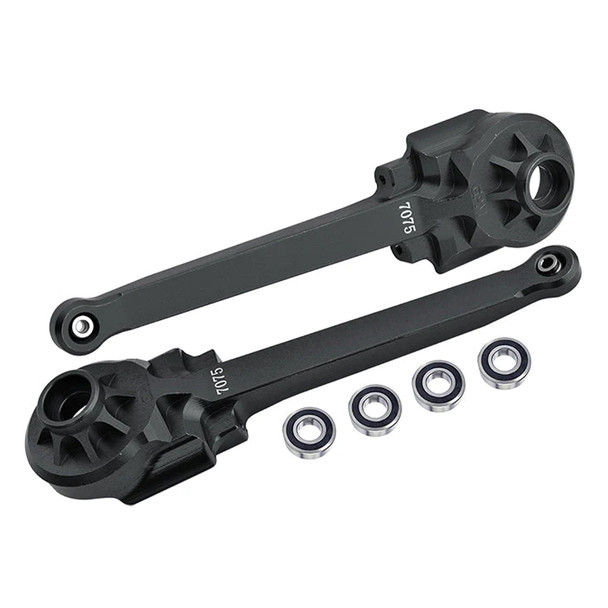 GPM Aluminum 7075 Rear Suspension Arms Black for Tamiya 1:10 BBX BB-01