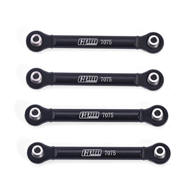 GPM Aluminum 7075 Rear Swing Arm Pull Rod Black for Tamiya 1:10 BBX BB-01