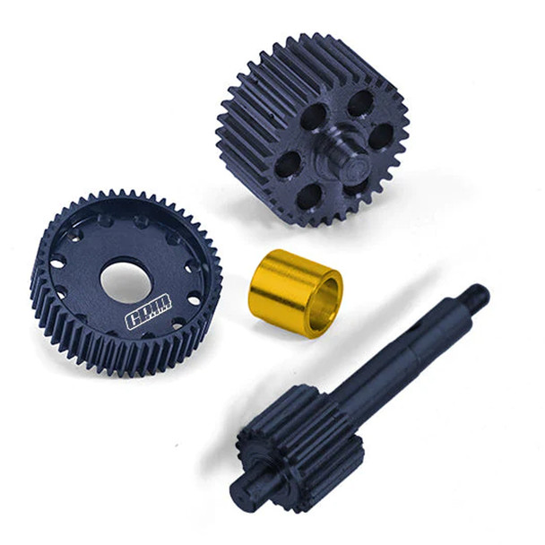 GPM Racing 40Cr Steel Transmission Gear Set for Tamiya 1:10 BBX BB-01