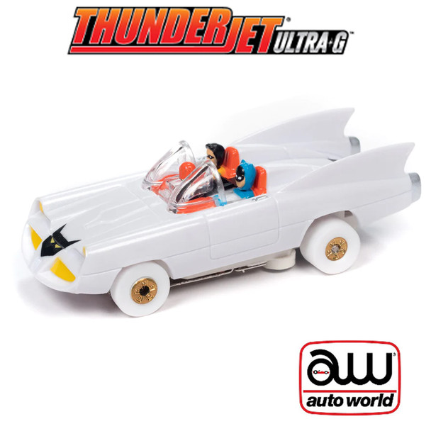 Auto World Thunderjet Comic Book 1968 Batmobile iWheels HO Scale Slot Car