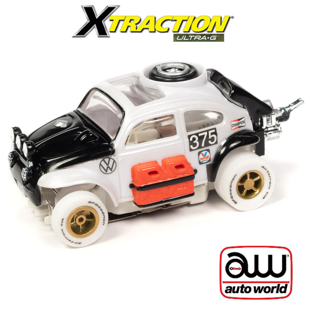 Auto World Xtraction 1965 Volkswagen Baja Bug iWheels HO Scale Slot Car