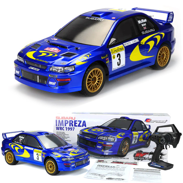 Carisma 87368 M48S 1/8 Subaru Impreza WRC 1997 4WD Brushless Racing Car