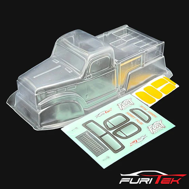 Furitek FUR-2393 Clear Body Set for Furitek 1/18 FX118 Fury Wagon