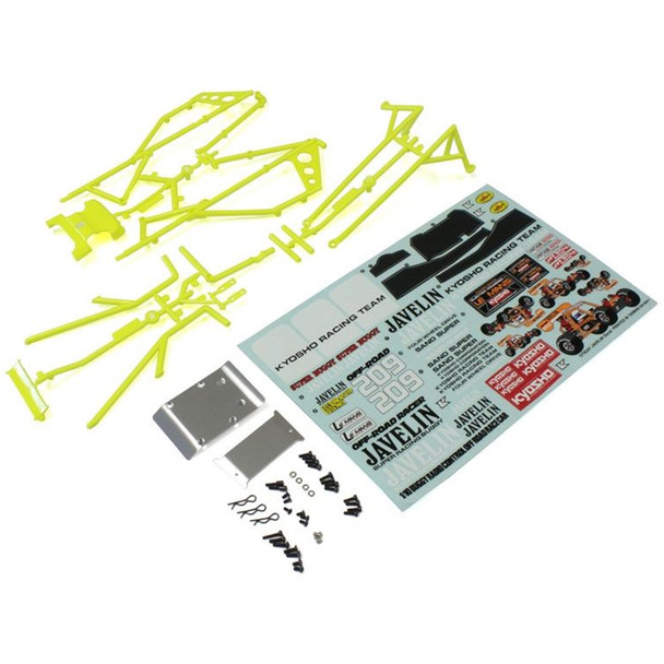 Kyosho OTB247Y Body Yellow w/ Decal Set : 1/10 Buggy Javelin