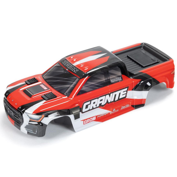 ARRMA ARA412002 1/18 Granite Grom Mega Painted Body Red/Camo