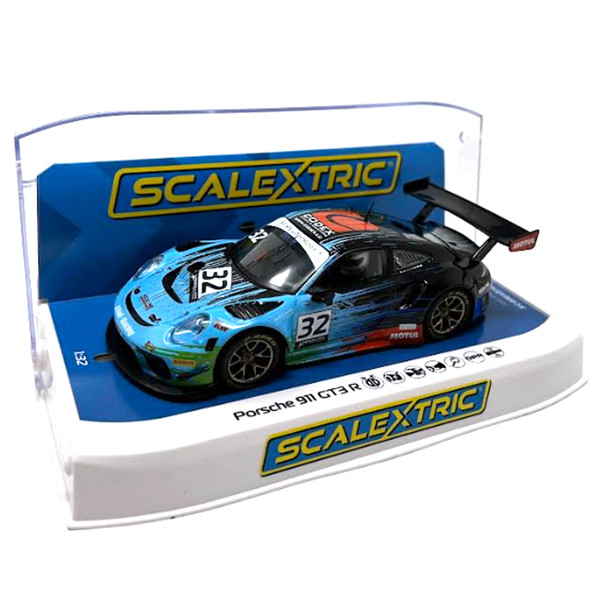 Scalextric C4460 Porsche 911 GT3 R - Redline Racing - Spa 2022 1/32 Slot Car