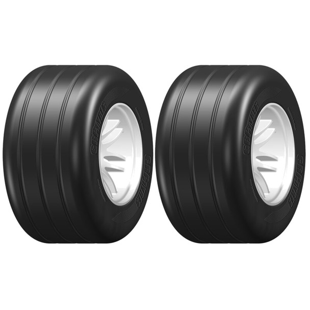 GRP GWH66-XM3 1:5 F1 – W66 REVO Rear – XM3 Hard Tires Mounted on White Rim (2)