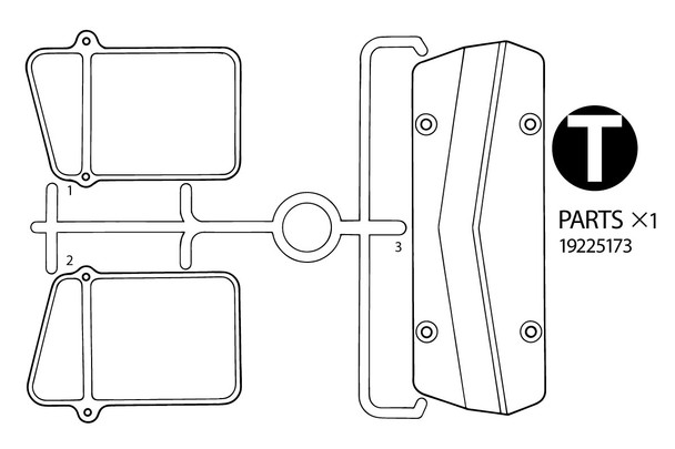 Tamiya 9225173 RC Grand Hauler T Parts