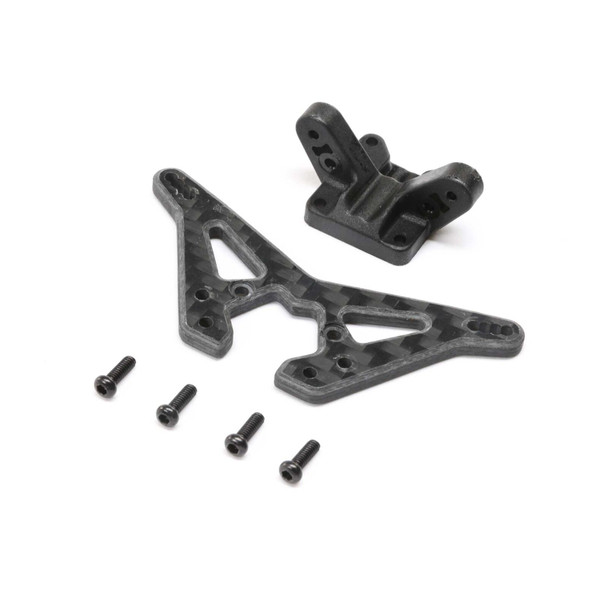 Losi TLR314000 Carbon Rear Shock Tower for Mini-B / BL