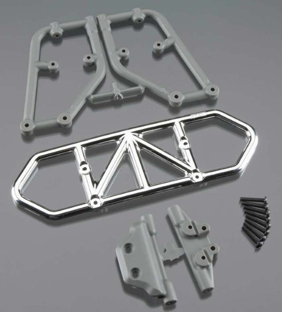 RPM 80123 Rear Bumper Chrome Slash 4x4