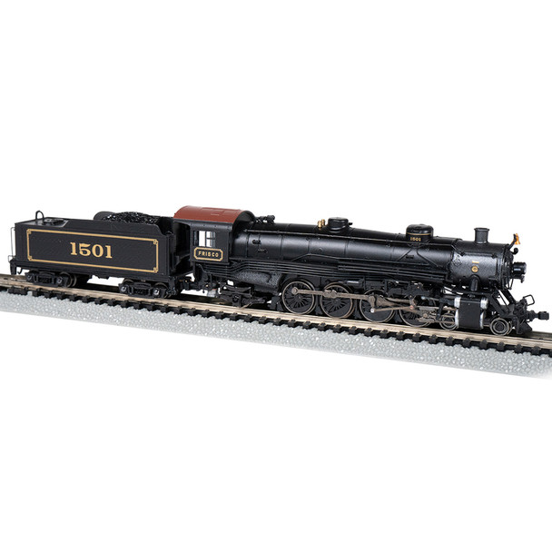 Bachmann 53456 Frisco #1501 4-8-2 Light Mountain DCC Sound Steam Locomotive N Scale