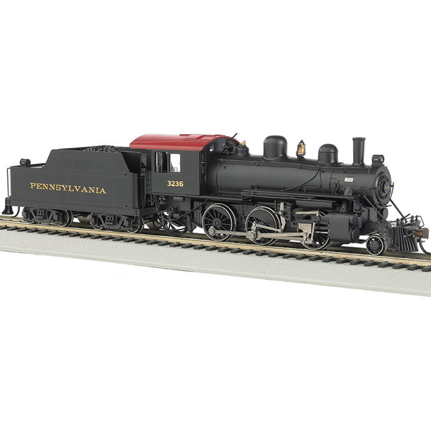 Bachmann 57812 Pennsylvania Railroad #3236 Alco 2-6-0 DCC Sound Steam Locomotive HO Scale